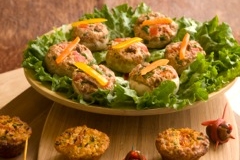 tempeh-bacon-stuffed-mushrooms